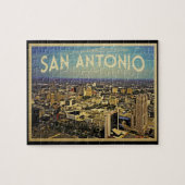 San Antonio Texas Skyline Puzzle (Horizontal)