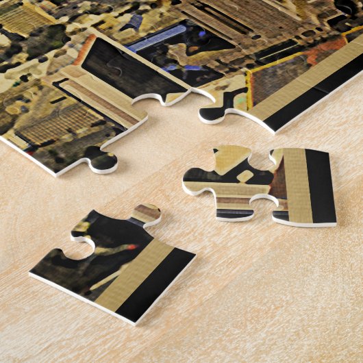 San Antonio Texas Skyline Puzzle (Seite)