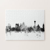 San Antonio Texas Skyline Puzzle (Horizontal)