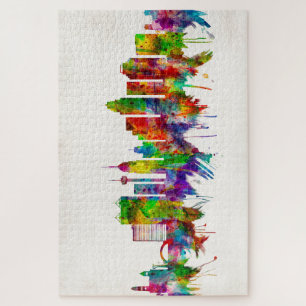 San Antonio Texas Skyline Puzzle