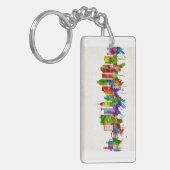 San Antonio Texas Skyline Schlüsselanhänger (Vorderseite links)