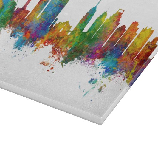 San Antonio Texas Skyline Schneidebrett (Ecke)