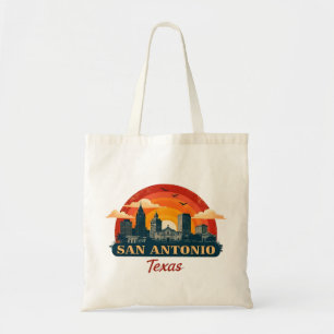 San Antonio Texas Skyline Tragetasche