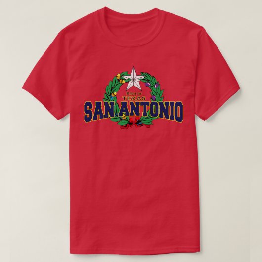 San Antonio Texas StaatUSA T-Shirt (Design vorne)
