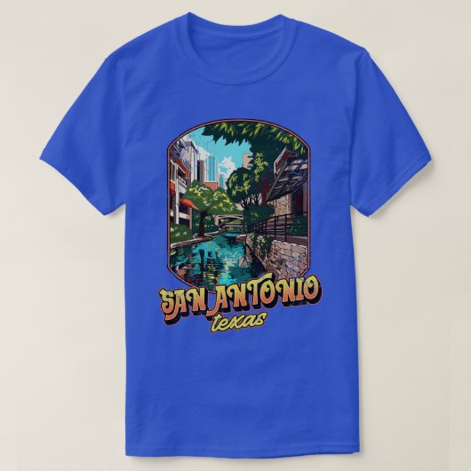 San Antonio Texas T-Shirt (Design vorne)