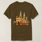 San Antonio Texas T-Shirt (Design vorne)