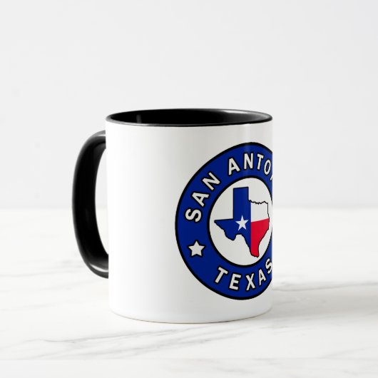 San Antonio Texas Tasse (Vorderseite Links)