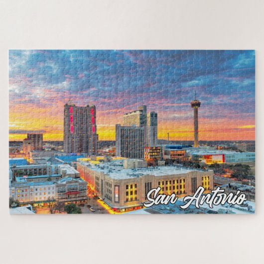 San Antonio, Texas, Vereinigte Staaten Puzzle (Horizontal)