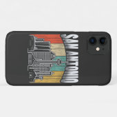 San Antonio Texas Vintag Case-Mate iPhone Hülle (Rückseite (Horizontal))