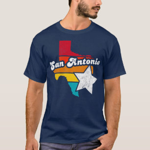 San Antonio Texas Vintag Distressed Souvenir 2 T-Shirt