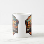 San Antonio, Texas | VINTAG Kaffeetasse (Mittel)