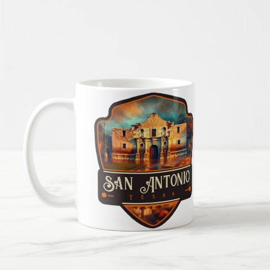 San Antonio, Texas | VINTAG Kaffeetasse (Links)