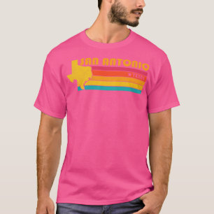 San Antonio Texas Vintage abgenutztes Souvenir T-Shirt