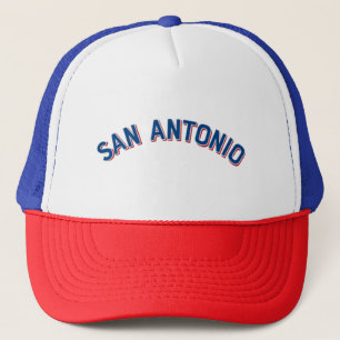 San Antonio, Texas Vintage Bogen Truckerkappe