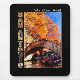 San Antonio, Texas: Walk Bridge Mousepad