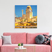San Antonio Texas Wrapped Canvas Art 16,80 X 17,50 Leinwanddruck (Insitu (Wohnzimmer))