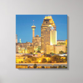 San Antonio Texas Wrapped Canvas Art 16,80 X 17,50 Leinwanddruck