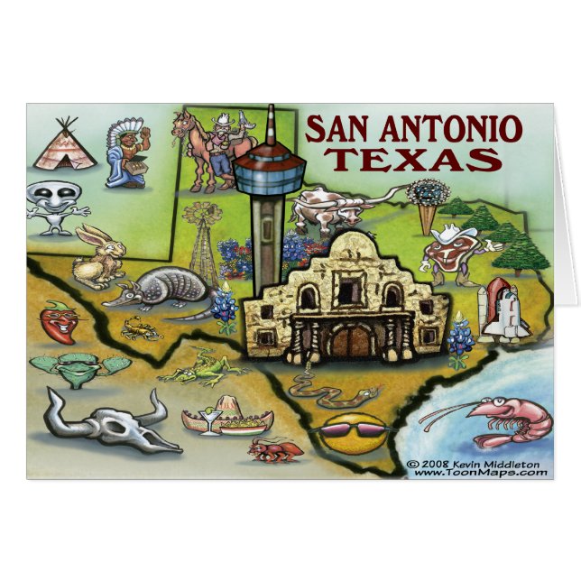 San Antonio TX (Vorderseite (Horizontal))