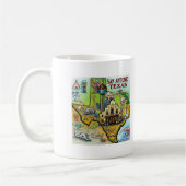 San Antonio TX Kaffeetasse (Links)