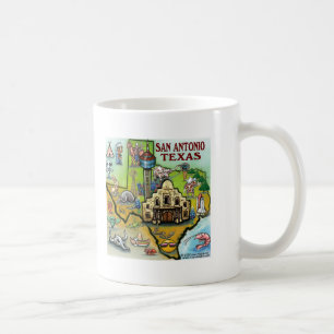 San Antonio TX Kaffeetasse