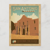 San Antonio, TX Postkarte (Vorderseite)