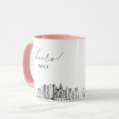 San Antonio Wedding Personalisiert Coffee Tasse (Vorderseite Links)