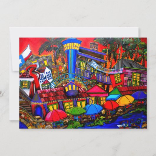 San- Antonioeinladung Einladung (Vorderseite)