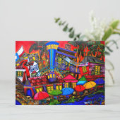 San- Antonioeinladung Einladung (Stehend Vorderseite)