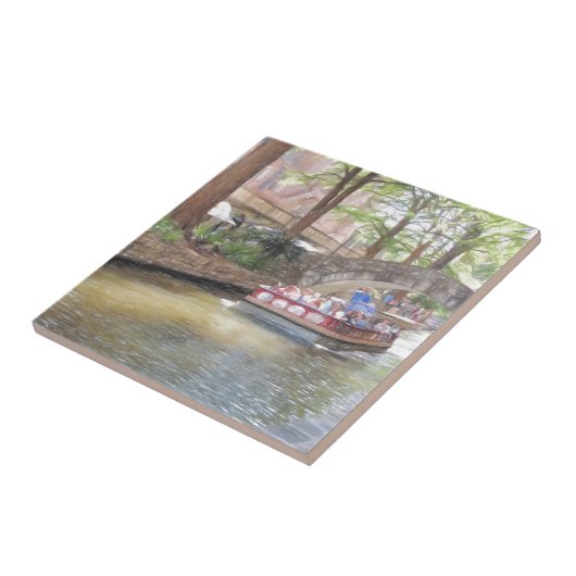 San- Antoniofluss-Weg Fliese (Seite)