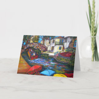 San- Antoniogruß-Karte Karte