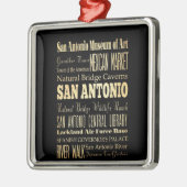 San- Antoniostadt der Ornament Aus Metall (Links)