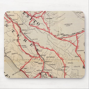 San Benito, Fresno, Monterey, San Luis Obispo Mousepad