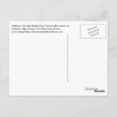 San Benito Highschool Postkarte (Rückseite)