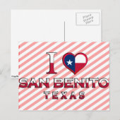 San Benito, Texas Postkarte (Vorne/Hinten)