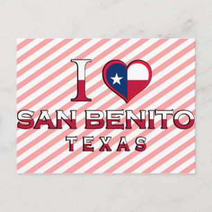 San Benito, Texas Postkarte