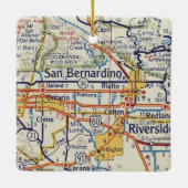 San Bernadino Vintage Road Keramikornament (Rückseite)