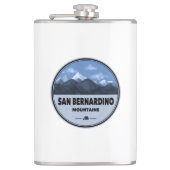 San Bernardino Camping Flachmann (Vorderseite)