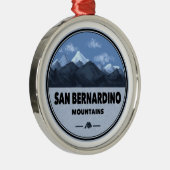 San Bernardino Camping Ornament Aus Metall (Rechts)
