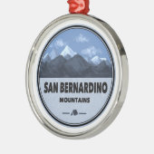 San Bernardino Camping Ornament Aus Metall (Links)