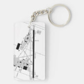 San Bernardino Diagramm / Taxidiagramm Schlüsselanhänger (Rückseite)