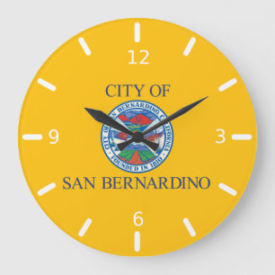 San Bernardino (Kalifornien) Flagge Große Uhr