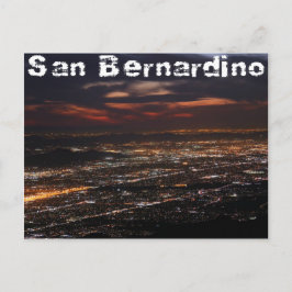 San Bernardino Kalifornien Postkarte