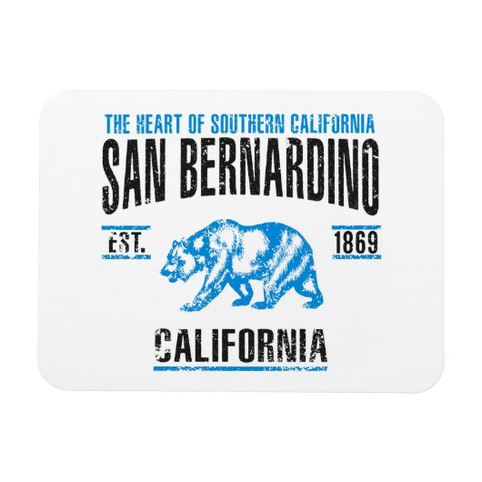 San Bernardino Magnet (Horizontal)