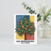San Bernardino Postkarte (Stehend Vorderseite)