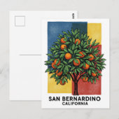 San Bernardino Postkarte (Vorne/Hinten)