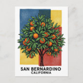 San Bernardino Postkarte (Vorderseite)