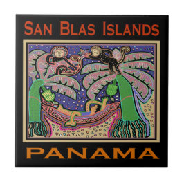 San Blas Inseln Panama Mola Fliese