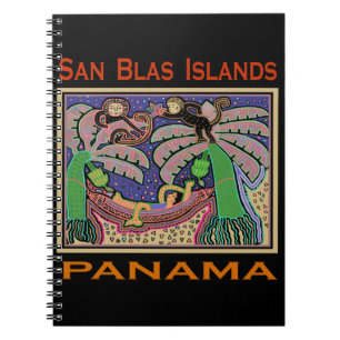 San‑Blas-Inseln Panama Mola Notizblock