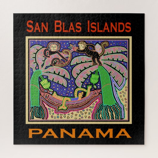 San-Blas-Inseln - Panama Puzzle (Vertikal)