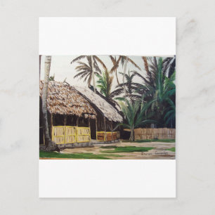 San Blas Inseln, Panama WaterColor Postkarte